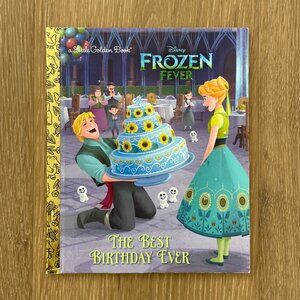 Little Golden Book Disney Frozen Fever The Best Birthday Ever Book 2016